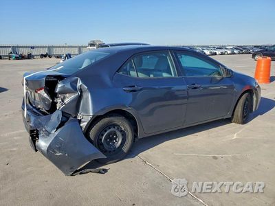 Trzecie zdjęcie samochodu z tyłu: 2016 TOYOTA COROLLA L VIN:2T1BURHE5GC649262 - miniatura