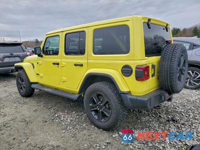 Drugie zdjęcie samochodu z przodu: 2023 JEEP WRANGLER SAHARA VIN:1C4HJXEG9PW700959 - miniatura