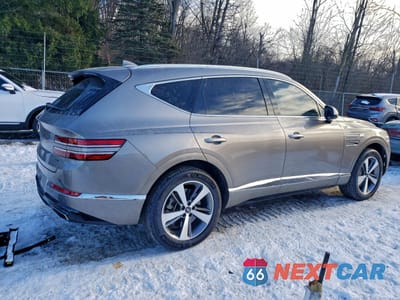 Trzecie zdjęcie samochodu z tyłu: 2021 GENESIS GV80 BASE VIN:KMUHCESC6MU055238 - miniatura