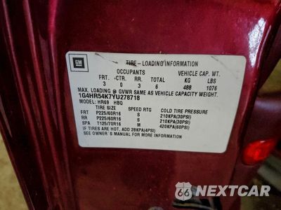Zdjęcie 12 z 12 samochodu: 2000 BUICK LESABRE LIMITED VIN:1G4HR54K7YU278718 - miniatura