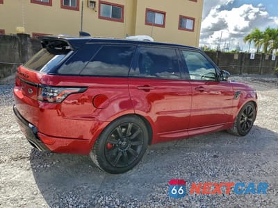 Trzecie zdjęcie samochodu z tyłu: 2020 LAND ROVER RANGE ROVER SPORT HST VIN:SALWS2RU2LA700535 - miniatura