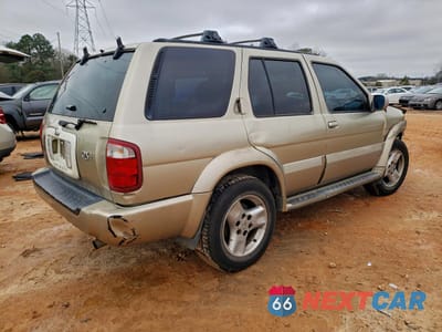 Trzecie zdjęcie samochodu z tyłu: 2002 INFINITI QX4 VIN:JNRDR09X02W212078 - miniatura