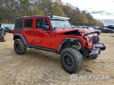 Czwarte zdjęcie samochodu z boku: 2014 JEEP WRANGLER UNLIMITED SPORT VIN:1C4BJWDG5EL289754 - miniatura