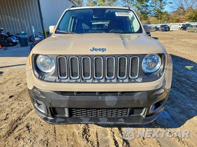 Piąte zdjęcie samochodu w środku: 2016 JEEP RENEGADE LATITUDE VIN:ZACCJBBT3GPD07597 - miniatura