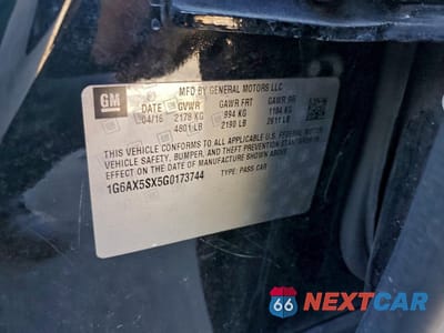 Zdjęcie 12 z 14 samochodu: 2016 CADILLAC CTS LUXURY COLLECTION VIN:1G6AX5SX5G0173744 - miniatura