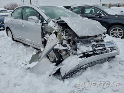 Czwarte zdjęcie samochodu z boku: 2008 HONDA CIVIC HYBRID VIN:JHMFA36288S003440 - miniatura
