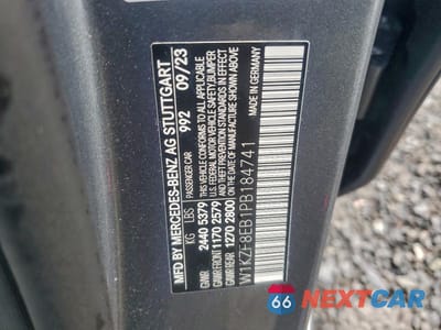 Zdjęcie 12 z 12 samochodu: 2023 MERCEDES-BENZ E 350 4MATIC VIN:W1KZF8EB1PB184741 - miniatura