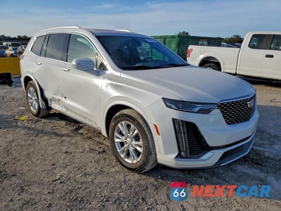 Czwarte zdjęcie samochodu z boku: 2025 CADILLAC XT6 LUXURY VIN:1GYKPAR45SZ146435 - miniatura