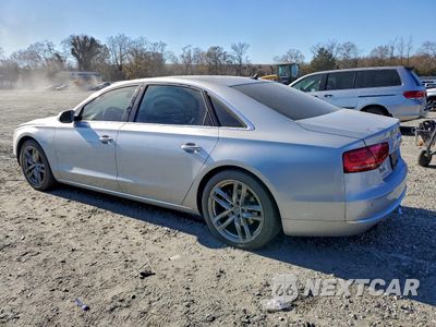 Drugie zdjęcie samochodu z przodu: 2014 AUDI A8 L QUATTRO VIN:WAURGAFDXEN004664 - miniatura