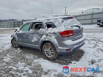 Drugie zdjęcie samochodu z przodu: 2019 DODGE JOURNEY SE VIN:3C4PDCBB8KT719666 - miniatura