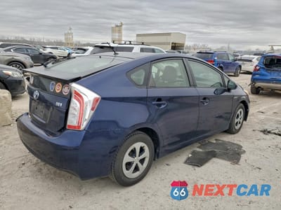 Trzecie zdjęcie samochodu z tyłu: 2014 TOYOTA PRIUS VIN:JTDKN3DU9E0363476 - miniatura