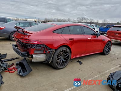 Trzecie zdjęcie samochodu z tyłu: 2020 MERCEDES-BENZ AMG GT 53 VIN:WDD7X6BB3LA011607 - miniatura