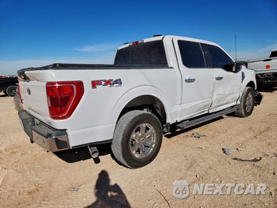 Trzecie zdjęcie samochodu z tyłu: 2021 FORD F150 SUPERCREW VIN:1FTFW1E54MKE88334 - miniatura