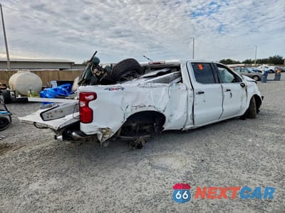 Trzecie zdjęcie samochodu z tyłu: 2019 CHEVROLET SILVERADO K1500 LTZ VIN:3GCUYGED2KG232919 - miniatura