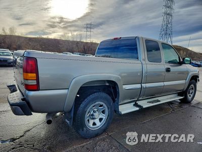 Trzecie zdjęcie samochodu z tyłu: 2001 GMC NEW SIERRA K1500 VIN:1GTEK19T51E177120 - miniatura