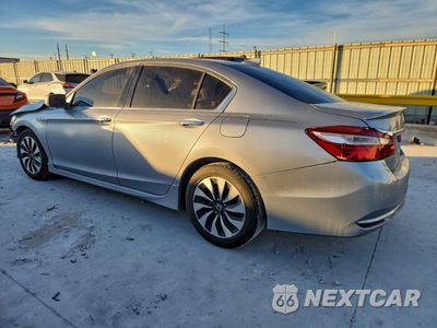 Drugie zdjęcie samochodu z przodu: 2017 HONDA ACCORD TOURING HYBRID VIN:JHMCR6F70HC000857 - miniatura