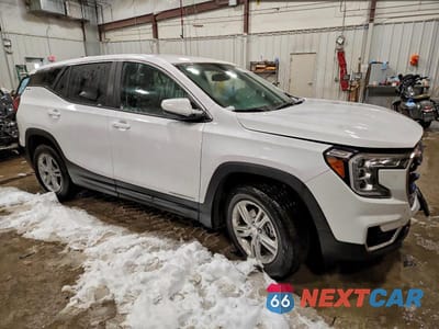Czwarte zdjęcie samochodu z boku: 2022 GMC TERRAIN SLE VIN:3GKALTEV4NL123297 - miniatura