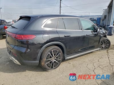 Trzecie zdjęcie samochodu z tyłu: 2023 MERCEDES-BENZ EQS SUV 450+ VIN:4JGDM2DB9PA012872 - miniatura