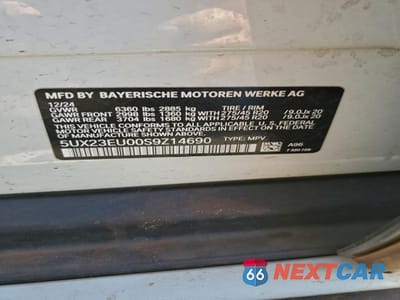 Zdjęcie 14 z 14 samochodu: 2025 BMW X5 XDRIVE40I VIN:5UX23EU00S9Z14690 - miniatura