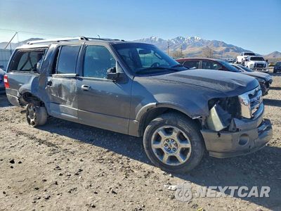 Czwarte zdjęcie samochodu z boku: 2014 FORD EXPEDITION EL LIMITED VIN:1FMJK2A55EEF06899 - miniatura