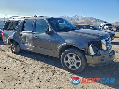 Czwarte zdjęcie samochodu z boku: 2014 FORD EXPEDITION EL LIMITED VIN:1FMJK2A55EEF06899 - miniatura