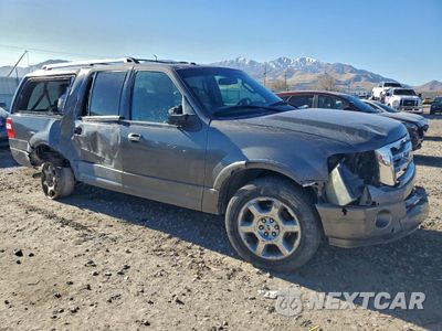 Czwarte zdjęcie samochodu z boku: 2014 FORD EXPEDITION EL LIMITED VIN:1FMJK2A55EEF06899 - miniatura