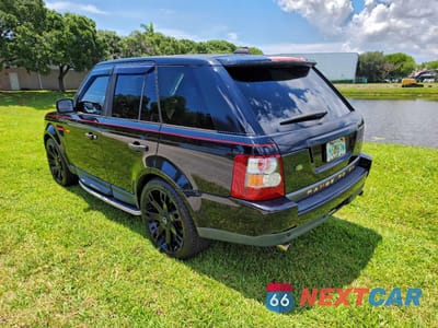 Trzecie zdjęcie samochodu z tyłu: 2008 LAND ROVER RANGE ROVER SPORT HSE VIN:SALSK25428A175021 - miniatura