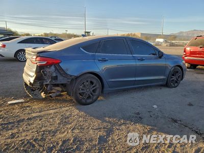 Trzecie zdjęcie samochodu z tyłu: 2019 FORD FUSION SE VIN:3FA6P0HD5KR201186 - miniatura