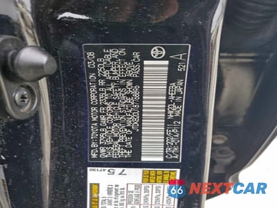 Zdjęcie 12 z 12 samochodu: 2008 TOYOTA PRIUS VIN:JTDKB20U187768896 - miniatura