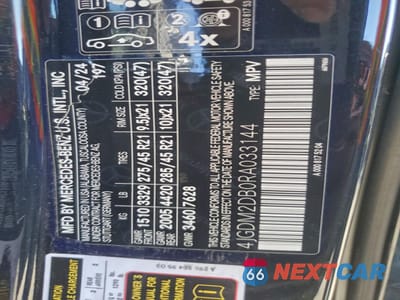 Zdjęcie 14 z 14 samochodu: 2024 MERCEDES-BENZ EQS SUV 450+ VIN:4JGDM2DB0RA033144 - miniatura