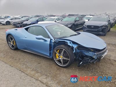 Czwarte zdjęcie samochodu z boku: 2012 FERRARI 458 ITALIA VIN:ZFF67NFA6C0182991 - miniatura