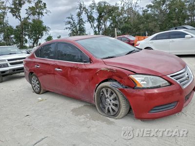 Czwarte zdjęcie samochodu z boku: 2013 NISSAN SENTRA S VIN:3N1AB7AP6DL676886 - miniatura