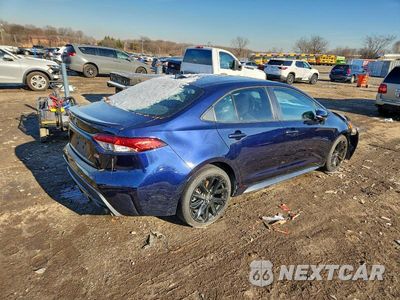 Trzecie zdjęcie samochodu z tyłu: 2022 TOYOTA COROLLA SE VIN:5YFP4MCE5NP131097 - miniatura