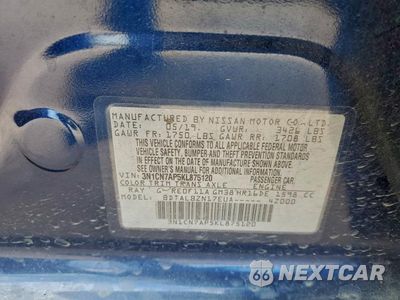 Zdjęcie 13 z 13 samochodu: 2019 NISSAN VERSA S VIN:3N1CN7AP5KL875120 - miniatura