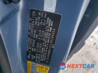 Zdjęcie 13 z 15 samochodu: 2009 KIA SEDONA EX VIN:KNDMB233196296959 - miniatura