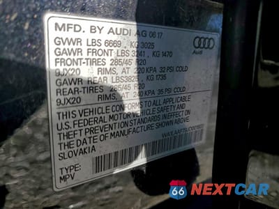 Zdjęcie 13 z 13 samochodu: 2018 AUDI Q7 PREMIUM PLUS VIN:WA1LAAF79JD001933 - miniatura