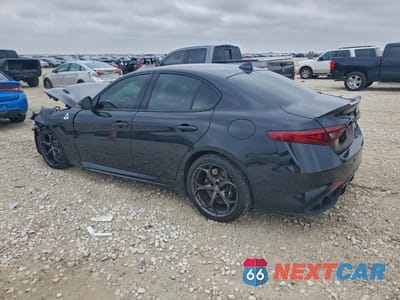 Drugie zdjęcie samochodu z przodu: 2020 ALFA ROMEO GIULIA QUADRIFOGLIO VIN:ZARFAMEV0L7626748 - miniatura