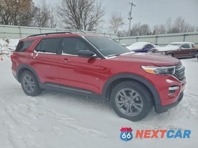 Czwarte zdjęcie samochodu z boku: 2024 FORD EXPLORER XLT VIN:1FMSK8DH7RGA84884 - miniatura