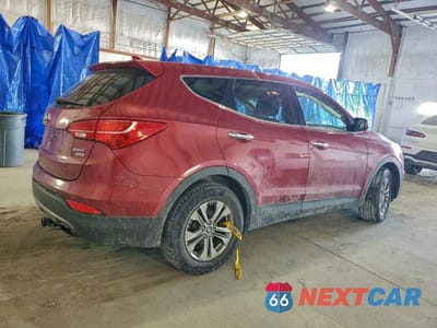 Trzecie zdjęcie samochodu z tyłu: 2016 HYUNDAI SANTA FE SPORT VIN:5XYZTDLB4GG329615 - miniatura