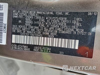 Zdjęcie 12 z 13 samochodu: 2011 TOYOTA TUNDRA CREWMAX SR5 VIN:5TFEY5F11BX100405 - miniatura