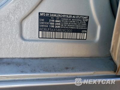 Zdjęcie 12 z 14 samochodu: 2008 MERCEDES-BENZ E 350 VIN:WDBUF56X58B282300 - miniatura