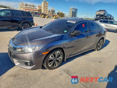 2018 HONDA CIVIC EX JHMFC1F34JX034345 - główne zdjęcie licytacji z USA - miniatura