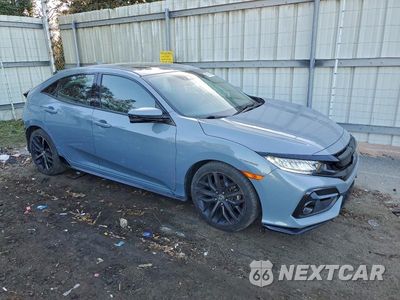Czwarte zdjęcie samochodu z boku: 2021 HONDA CIVIC SPORT TOURING VIN:SHHFK7H99MU406607 - miniatura