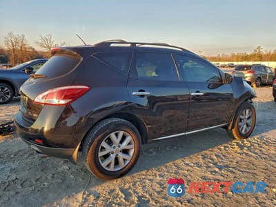 Trzecie zdjęcie samochodu z tyłu: 2012 NISS MURANO S VIN:JN8AZ1MW8CW213931 - miniatura