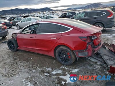 Drugie zdjęcie samochodu z przodu: 2018 TESLA MODEL 3 VIN:5YJ3E1EB7JF072850 - miniatura