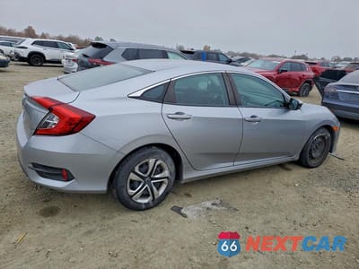 Trzecie zdjęcie samochodu z tyłu: 2018 HONDA CIVIC LX VIN:2HGFC2F53JH576762 - miniatura