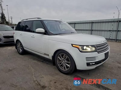 Czwarte zdjęcie samochodu z boku: 2016 LAND ROVER RANGE ROVER HSE VIN:SALGS2KF1GA250205 - miniatura