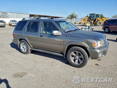 Czwarte zdjęcie samochodu z boku: 2003 NISSAN PATHFINDER LE VIN:JN8DR09X23W706352 - miniatura