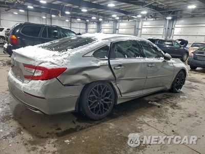 Trzecie zdjęcie samochodu z tyłu: 2022 HONDA ACCORD TOURING HYBRID VIN:1HGCV3F99NA016299 - miniatura