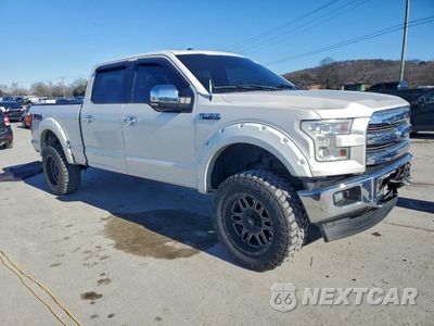 Czwarte zdjęcie samochodu z boku: 2017 FORD F150 SUPERCREW VIN:1FTFW1EG0HKD97231 - miniatura